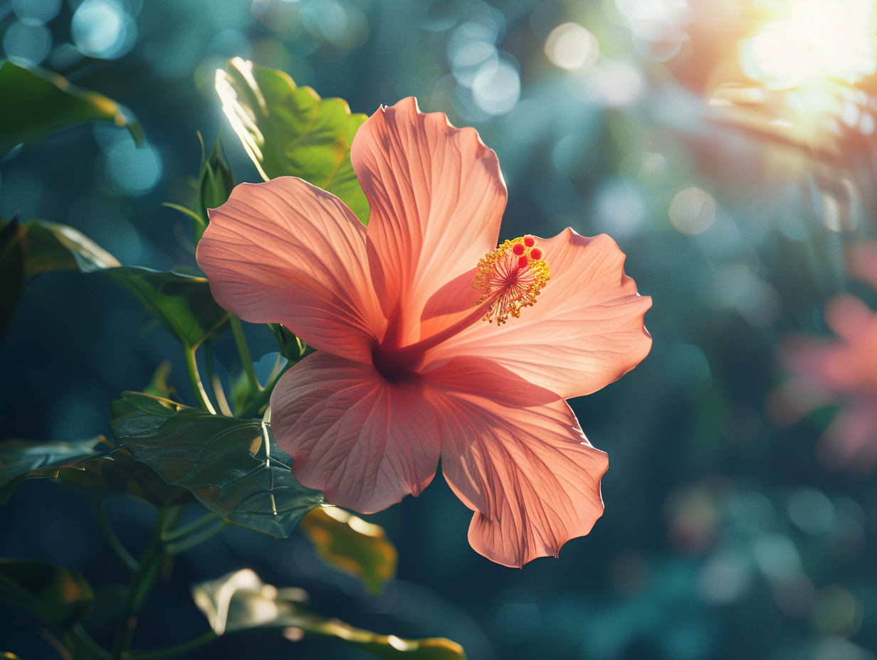 hibiscus croissance